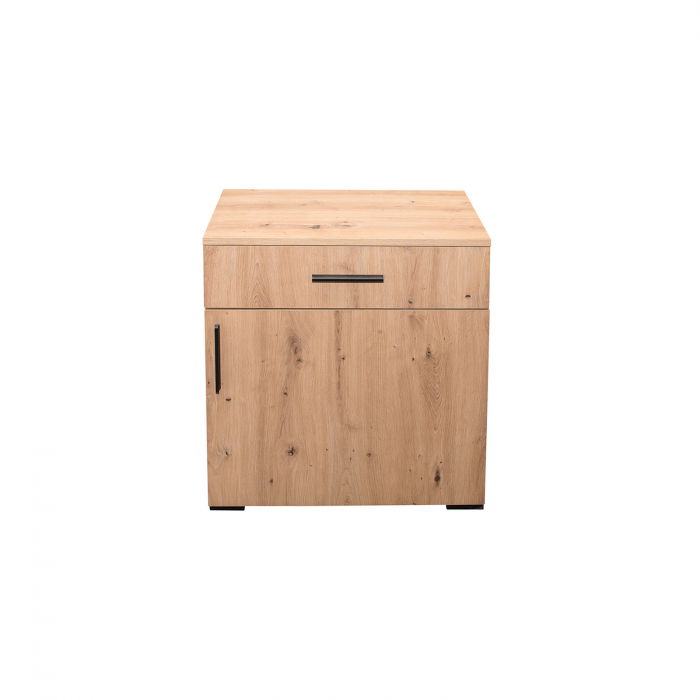 comoda-econo-1-usa-si-1-sertar-stejar-artisan-60x40x64-5-cm-878587 Comoda ECONO, 1 usa si 1 sertar, stejar artisan, 60x40x64,5 cm - imagine 1