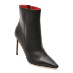 Botine elegante ALDO negre, GUAVABERRY 001, din piele naturala