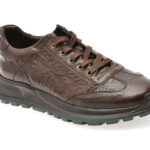 Pantofi sport BITE THE BULLET maro, 2131L, din piele naturala
