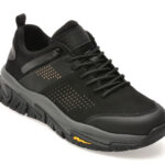 Pantofi sport EPICA negri, 80016, din piele naturala