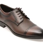Pantofi eleganti EPICA maro, J3856, din piele naturala