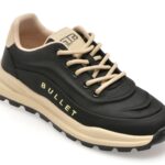 Pantofi sport BITE THE BULLET negri, 7171, din material textil