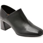 Pantofi dama eleganti EPICA negri, D07267, din piele naturala