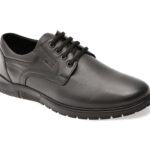 Pantofi eleganti OTTER negri, 555, din piele naturala