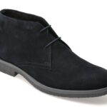 Ghete GEOX bleumarin, U0458A, din piele intoarsa