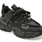 Pantofi sport GRYXX negri, 25050, din material textil