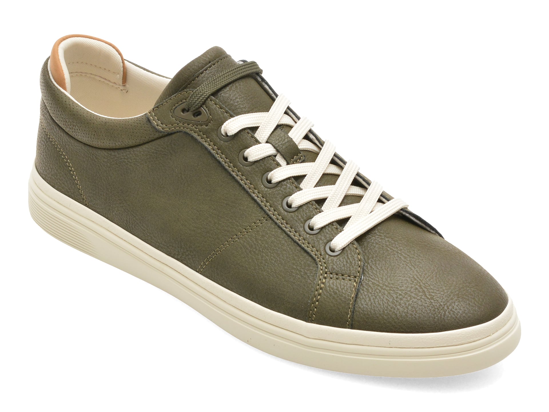 da2c11c72c1cd9feb7cc588527052b4910ef10e864769024ebee230ce0bcfe89 Pantofi sport ALDO kaki, FINESPEC 307, din piele ecologica - imagine 1
