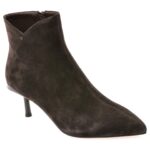 Botine elegante EPICA maro, 24A506, din piele intoarsa