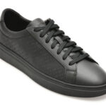 Pantofi sport BOSS negri, 8699, din material textil