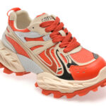 Pantofi sport Dama GRYXX rosii, 8859, din piele naturala