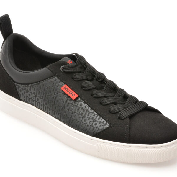 Pantofi sport HUGO negri, 8516, din material textil