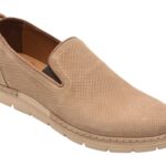 Pantofi OTTER maro, E1972, din nabuc
