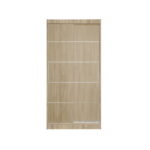 Dulap KOSS 03, cu usi glisante, sonoma, 100x60x200 cm
