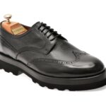 Pantofi eleganti LE COLONEL negri, 49115, din piele naturala