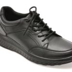 Pantofi sport GRYXX negri, CCH8, din piele naturala