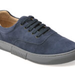 Pantofi sport BITE THE BULLET bleumarin, 8135L, din piele intoarsa