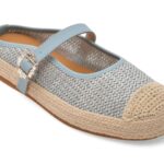 Papuci GRYXX albastri, 196, din material textil