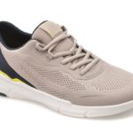 Pantofi sport GEOX gri, U65N8B, din material textil