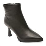 Botine elegante EPICA negre, 229227, din piele naturala