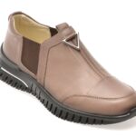 Pantofi dama FLAVIA PASSINI gri, EV2888, din piele naturala