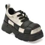 Pantofi sport Dama GRYXX albi, 6882, din piele naturala