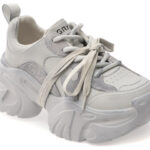Pantofi sport Dama GRYXX gri, 57015, din piele naturala
