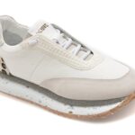 Pantofi sport Dama ERISMA albi, 1356803, din piele naturala
