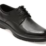 Pantofi eleganti EPICA negri, TMA21B, din piele naturala