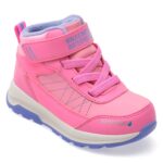 Ghete SKECHERS roz, STORM BLAZER, din piele ecologica