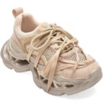 Pantofi sport Dama GRYXX bej, 30591, din material textil