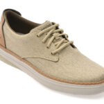 Pantofi sport SKECHERS kaki, HYLAND, din material textil