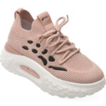 Pantofi sport Dama PASS COLLECTION roz, SL60007, din material textil