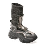 Ghete Femei GRYXX negre, 3793700, din material textil