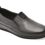 Pantofi dama FLAVIA PASSINI negri, EV2804, din piele naturala