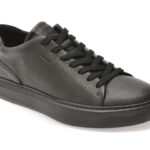 Pantofi sport GEOX negri, U655WA, din piele naturala