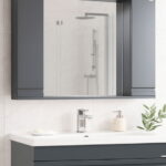 Oglinda seria 786, front MDF, antracit, 100 cm