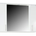 Oglinda seria 020, front MDF, alb, 100x71 cm