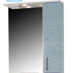 Oglinda seria 020, front MDF, bleu rustic, 55x71 cm
