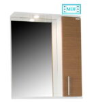 Oglinda seria 020, front MDF, stejar, 60x71 cm
