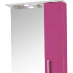 Oglinda seria 020, MDF, violet, 55x71 cm