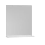 Oglinda cu polita, seria 055, alb, 60x68 cm