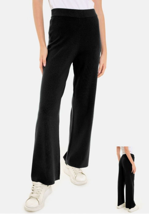 pantaloni-largi-si-drepti-casual-din-tricotaj-fin-verde-inchis-copie-6195209340846128846776 Pantaloni largi si drepti, casual, din tricotaj fin, negri - imagine 1