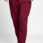 Pantaloni bordo casual sport din bumbac cu buzunare laterale