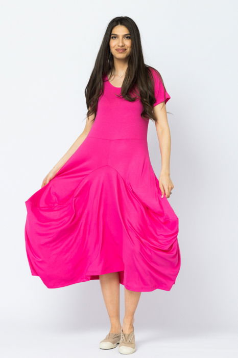 rochie-lunga-in-colturi-din-tricot-de-vascoza-bleumarin-copie-9963285310 Rochie lunga in colturi, din tricot de bumbac, fucsia - imagine 1