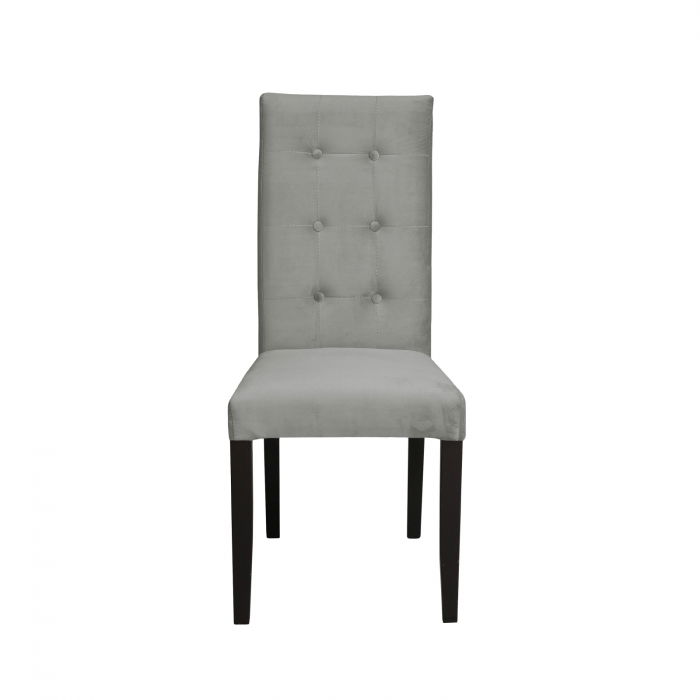 scaun-living-teo-lux-picioare-lemn-wenge-stofa-cappuccino-46x46x97-cm-643591 Scaun living TEO LUX, picioare lemn wenge, stofa bej, 46x60x98 cm - imagine 1