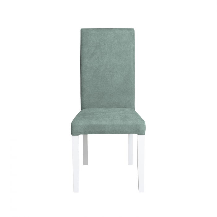 scaun-living-teo-picioare-lemn-alb-stofa-crem-46x57x98-cm-484758 Scaun living TEO, picioare lemn alb, stofa mint, 46x60x98 cm - imagine 1