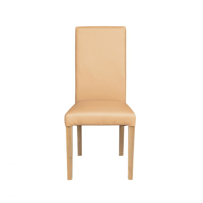 scaun-living-teo-picioare-lemn-natur-piele-ecologica-gri-elefant-46x46x97-cm-943572 Scaun living TEO, picioare lemn natur, piele ecologica bej, 46x60x98 cm - imagine 1