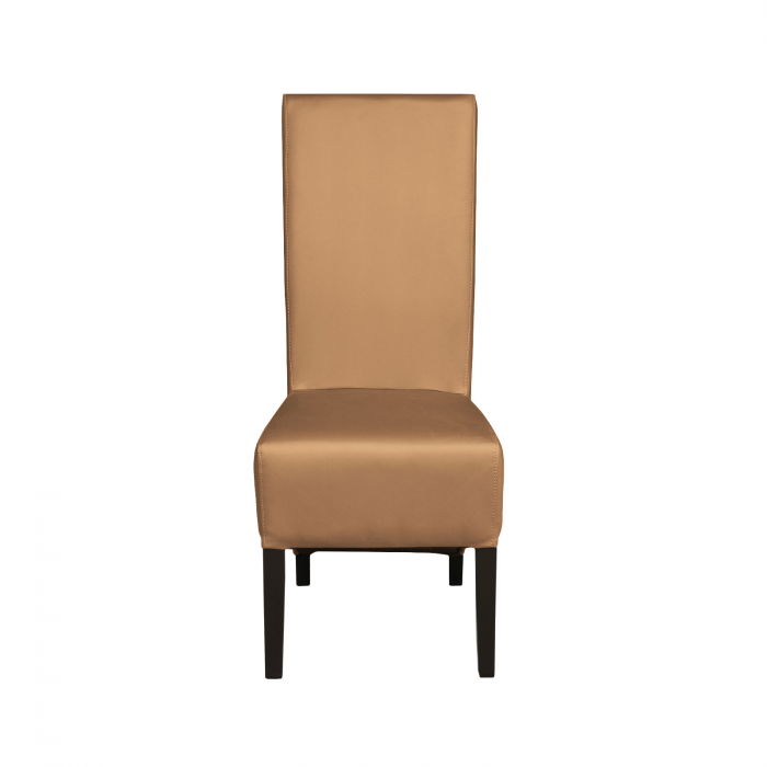 scaun-living-vanessa-picioare-lemn-wenge-piele-ecologica-bordo-47x60x110-cm-162098 Scaun living VANESSA, picioare lemn wenge, piele ecologica bej inchis, 47x60x110 cm - imagine 1