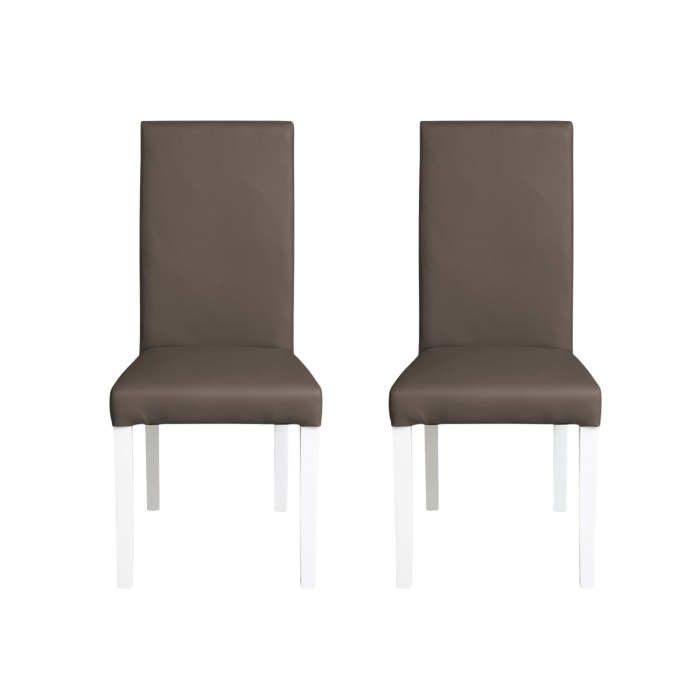 set-2-scaune-living-teo-picioare-lemn-alb-piele-ecologica-gri-elefant-46x60x98-cm-849549 Set 2 scaune living TEO, picioare lemn alb, piele ecologica gri elefant, 46x60x98 cm - imagine 1