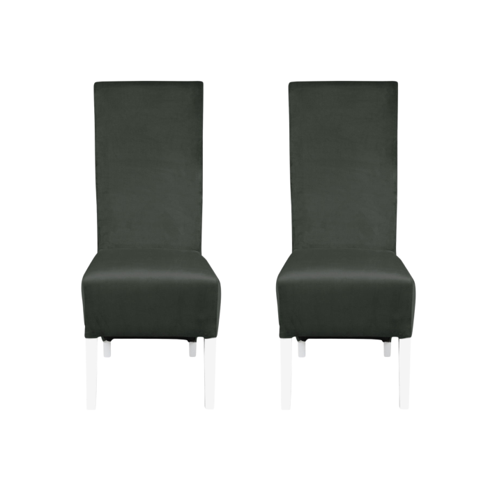 set-2-scaune-living-vanessa-picioare-lemn-alb-stofa-gri-inchis-47x60x110-cm-676873 Set 2 scaune living VANESSA, picioare lemn alb, stofa gri inchis, 47x60x110 cm - imagine 1